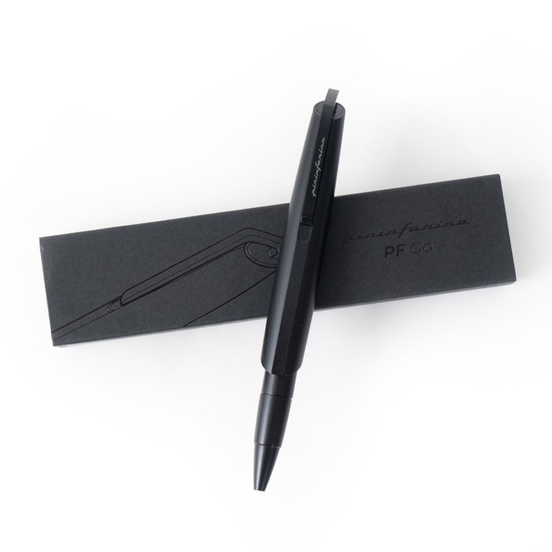 Pininfarina | Pf Go | Twist Mechanism Ballpoint Pen | Black Edition