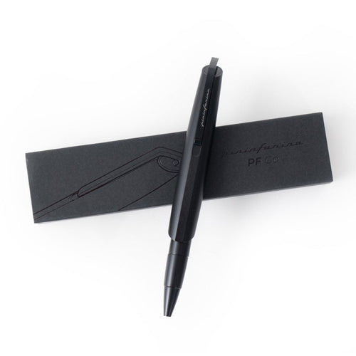 Pininfarina | Pf Go | Twist Mechanism Ballpoint Pen | Black Edition