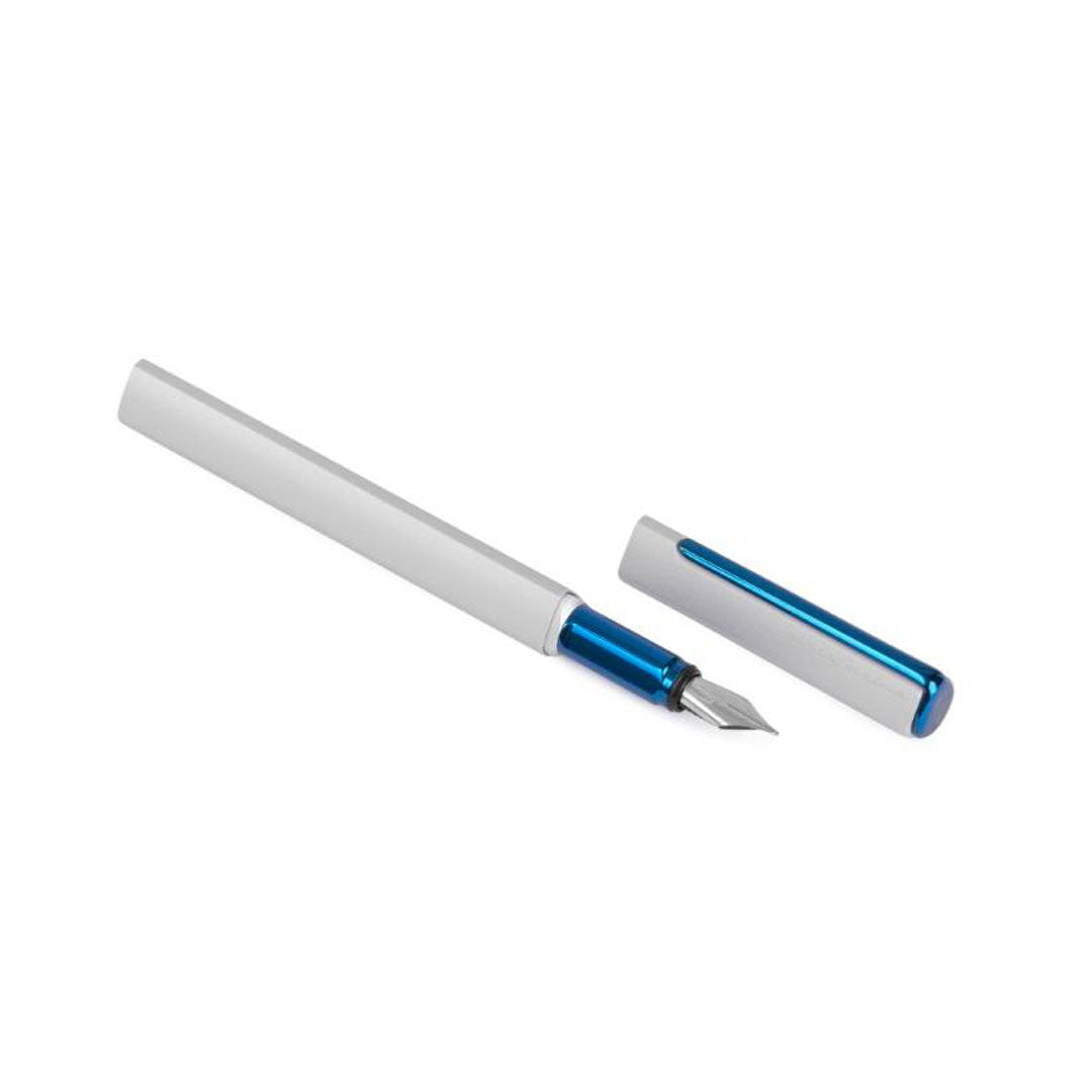 Pininfarina | Pf One | Fountain Pen | Blue & silver | Medium