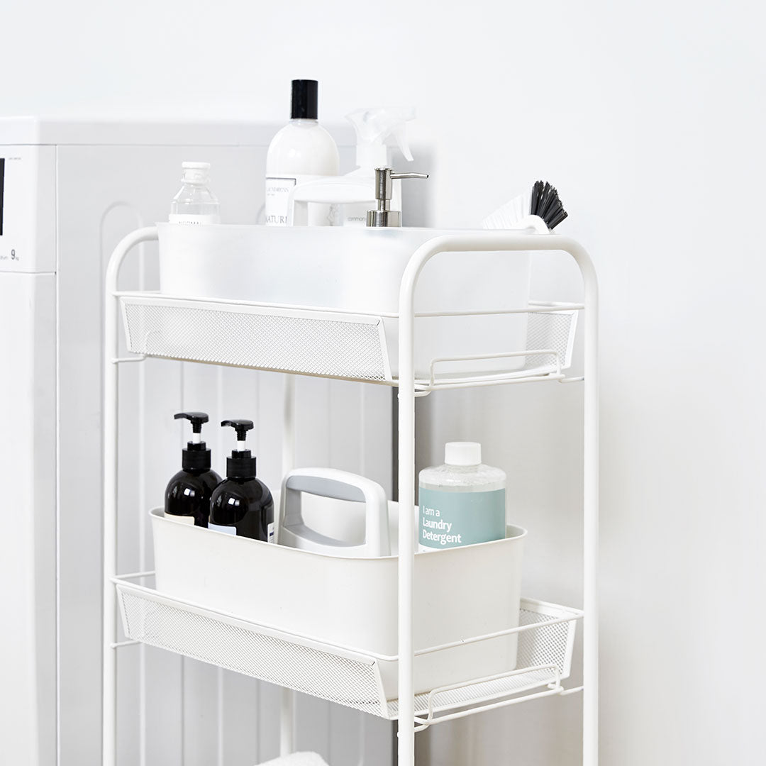 Litem | Portable Storage Organiser | Smog & Ivory | Porta Grande | For Office Home & Kitchen