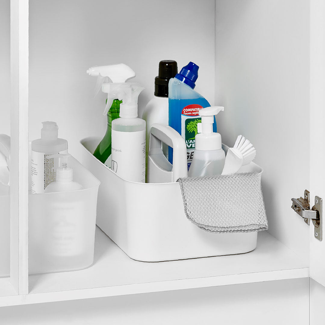 Litem | Portable Storage Organiser | Smog & Ivory | Porta Grande | For Office Home & Kitchen