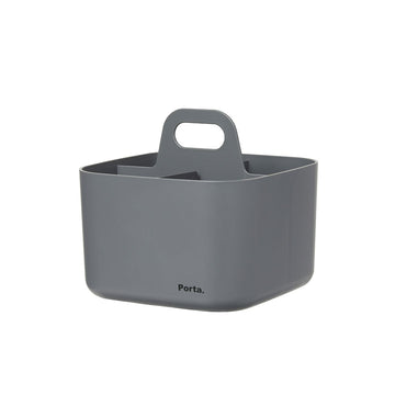 Litem | Portable | Stackable | Mini Organizer | Grey |Porta Mini | For Office Home & Kitchen