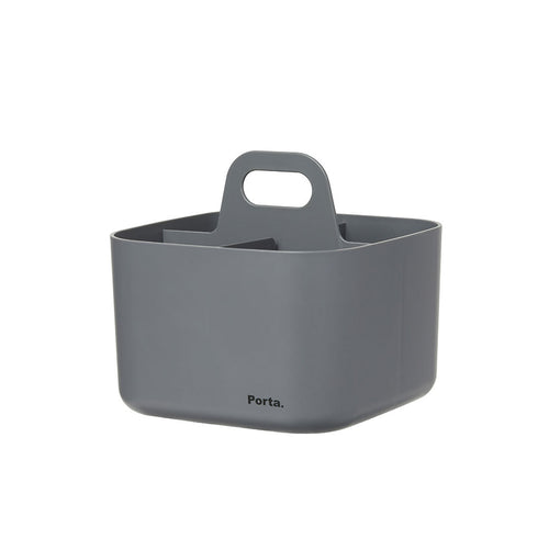 Litem | Portable | Stackable | Mini Organizer | Grey |Porta Mini | For Office Home & Kitchen