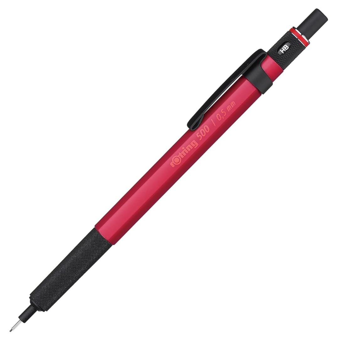 Rotring | 500 Series | Mechanical Pencil | Matte Red | 0.5mm