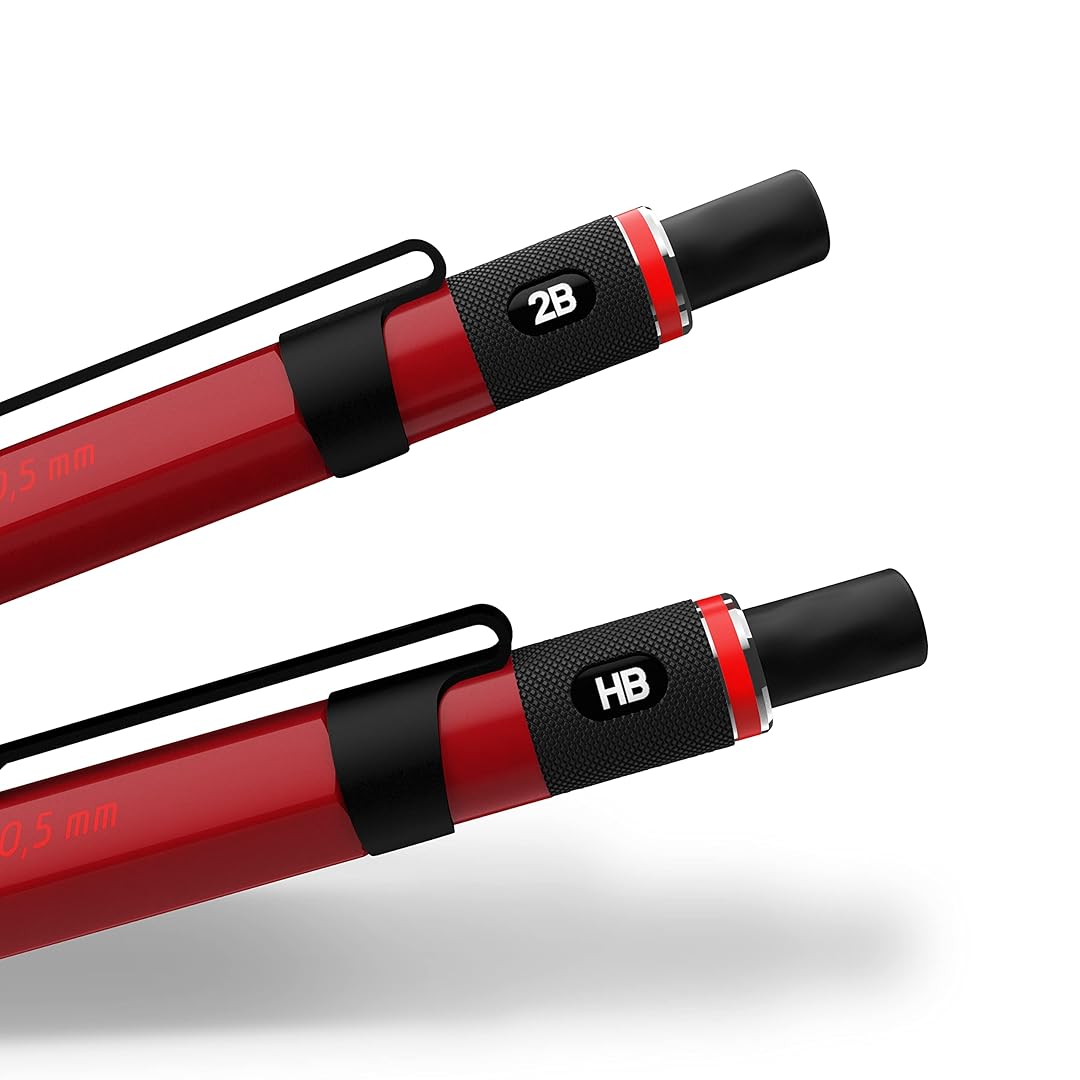 Rotring | 500 Series | Mechanical Pencil | Matte Red | 0.5mm