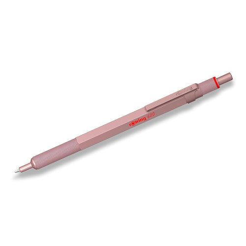Rotring | 600 Series | Ballpoint Pen | Medium | Rose Gold