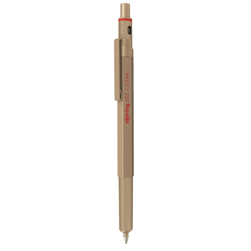 Rotring | 600 Series | Ballpoint Pen | Gold | 1.0mm