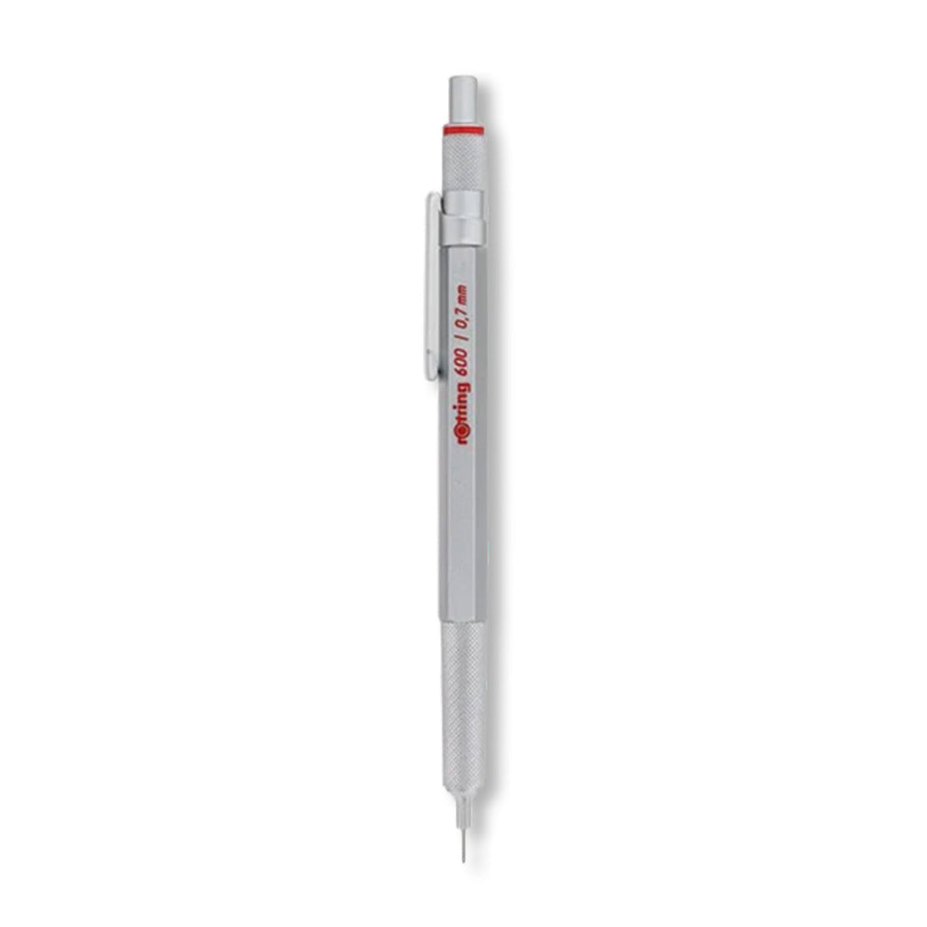Rotring | Mechanical Pencil | 600 Series | Silver | 0.7mm