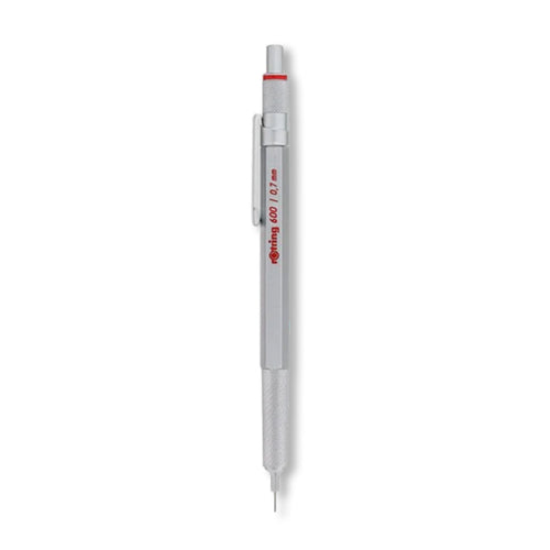 Rotring | Mechanical Pencil | 600 Series | Silver | 0.7mm