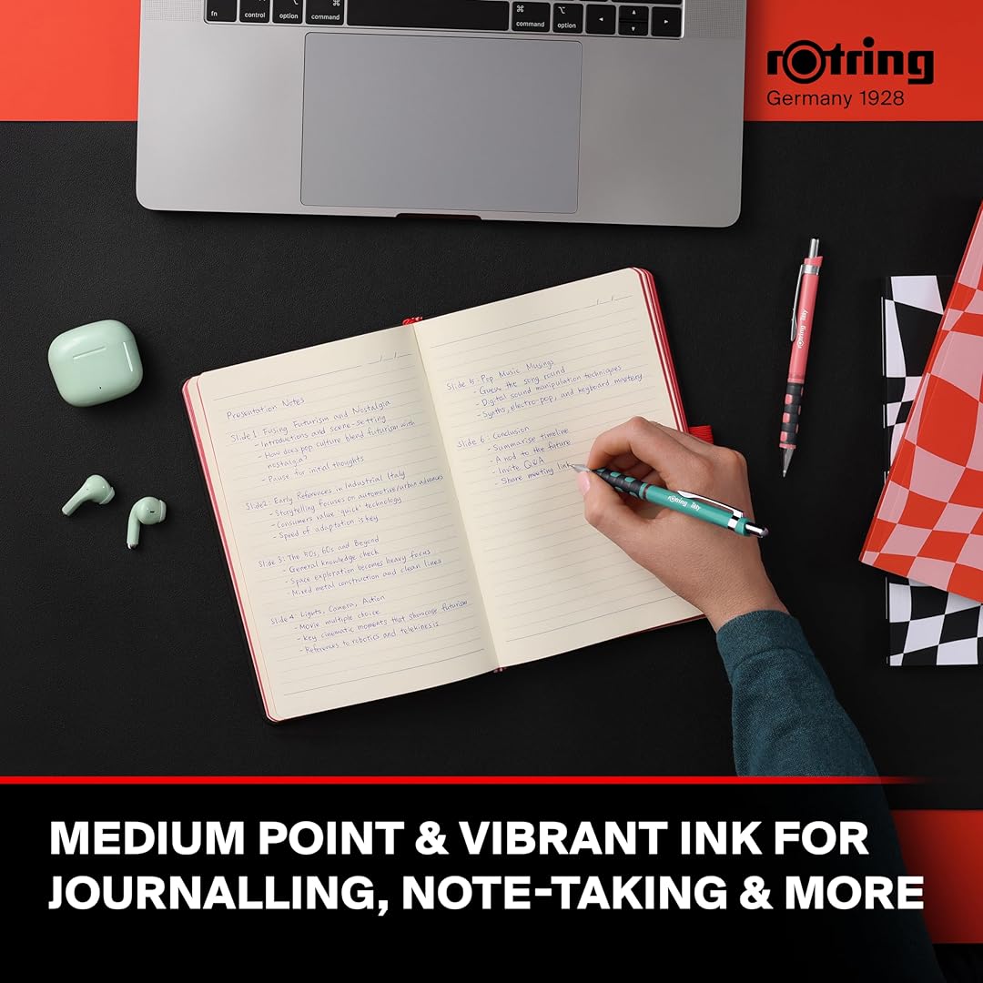 Rotring | Ball Point Pen | Tea Rose | Blue Ink | 1.0mm