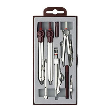 Rotring | Centro Universal | Compass Set | 8 pieces