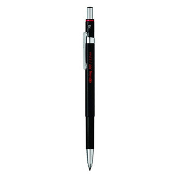 Rotring | 2mm Mechanical Pencil | HB Lead | Black | 300 Series