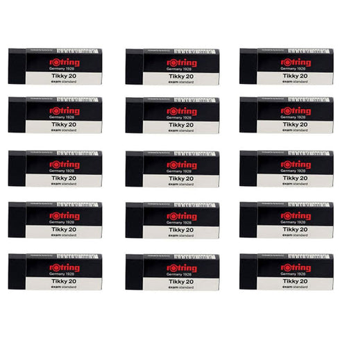 Rotring | Tikky | Eraser | Polymer | 15 Pieces