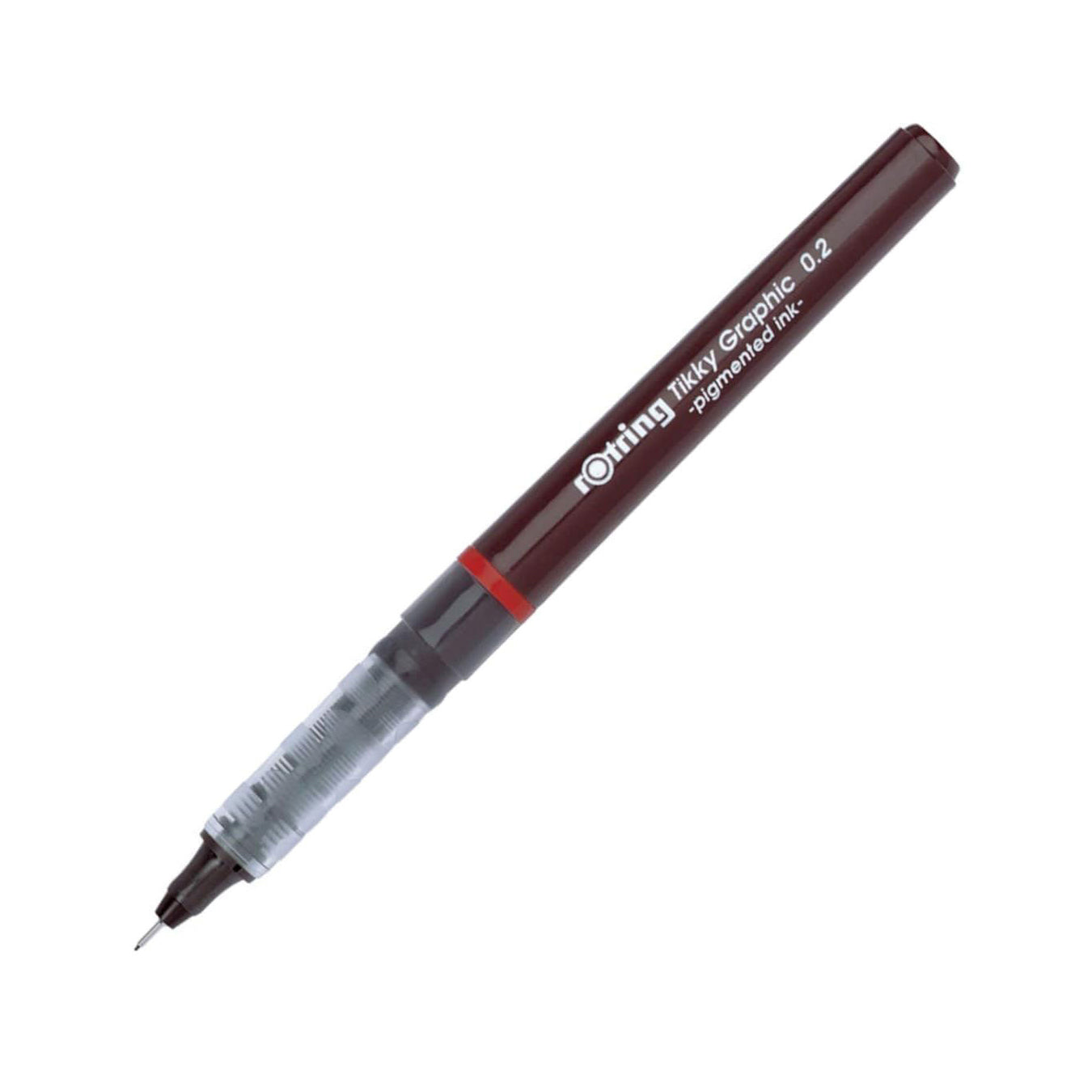 Rotring | Tikky | Graphic Fineliner | 0.2mm | Black Ink | Box of 12