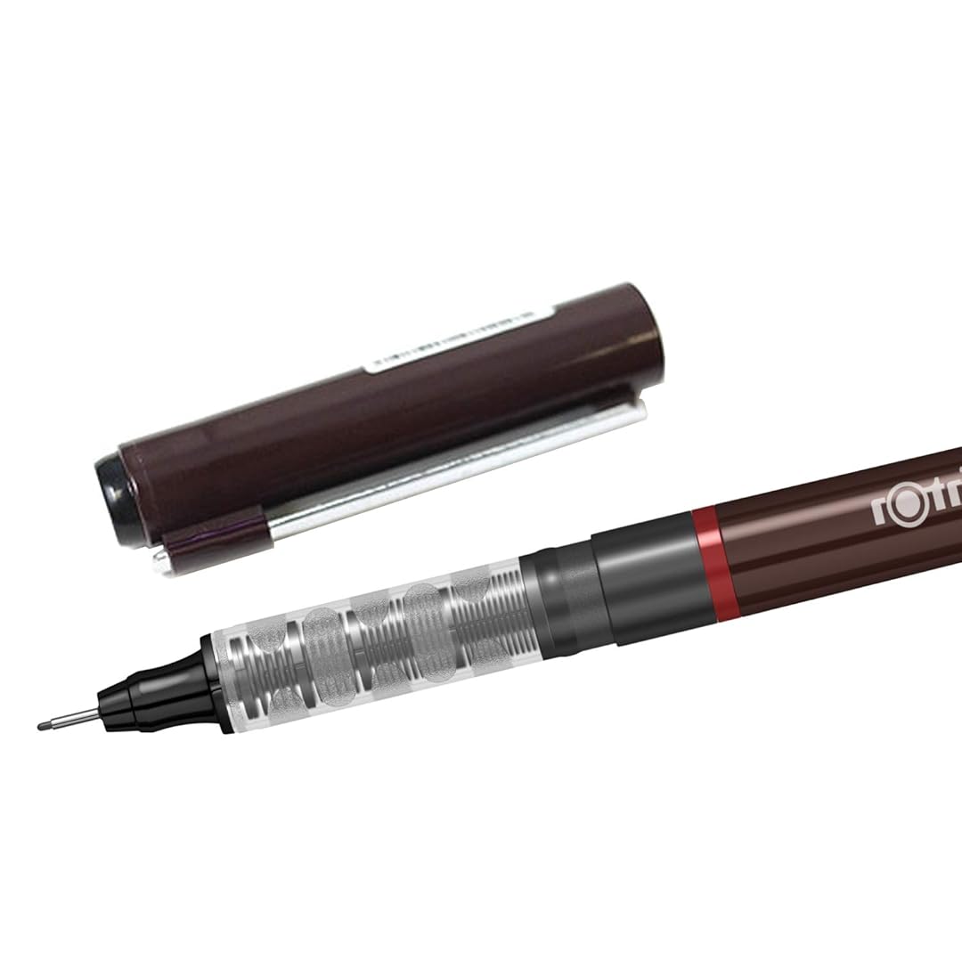 Rotring | Tikky | Graphic Fineliner | Black Pigment Lightfast | 0.3mm, 0.5mm | 6 Pen Set | 3 Each
