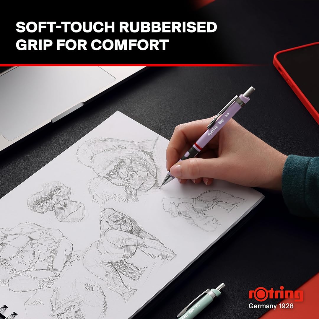 Rotring | Tikky | Mechanical Pencil | 0.7mm | Orchid Bloom