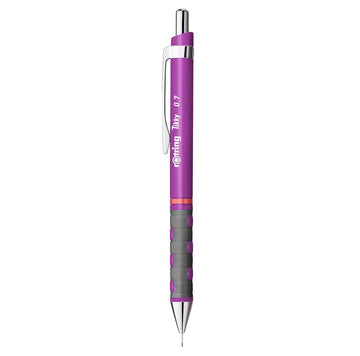 Rotring | Tikky | Mechanical Pencil | 0.7mm | Triangular Ergonomic Grip | Purple