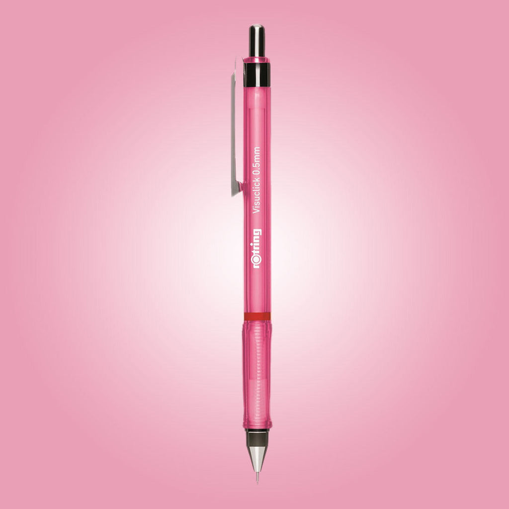Rotring | Visuclick | 0.5mm | Mechanical Pencil | Pink Barrel | Pack of 12