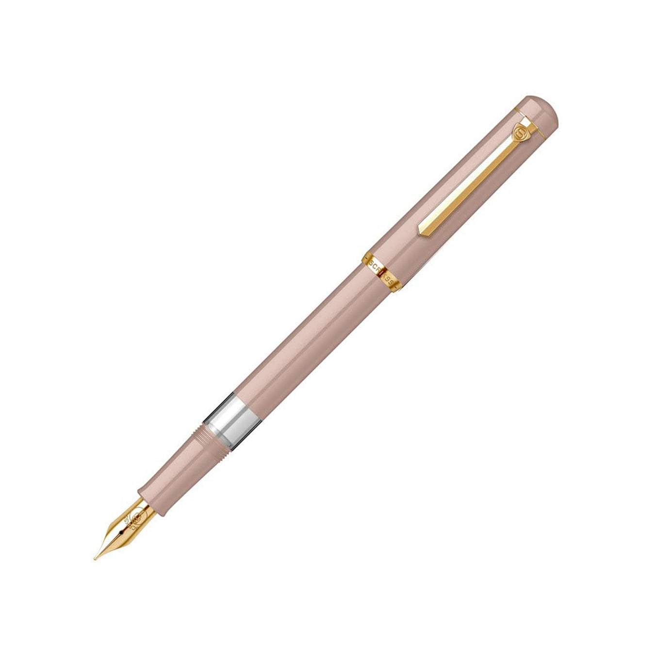Scrikss 419 Medium Nib Fountain Pen - Powder GT