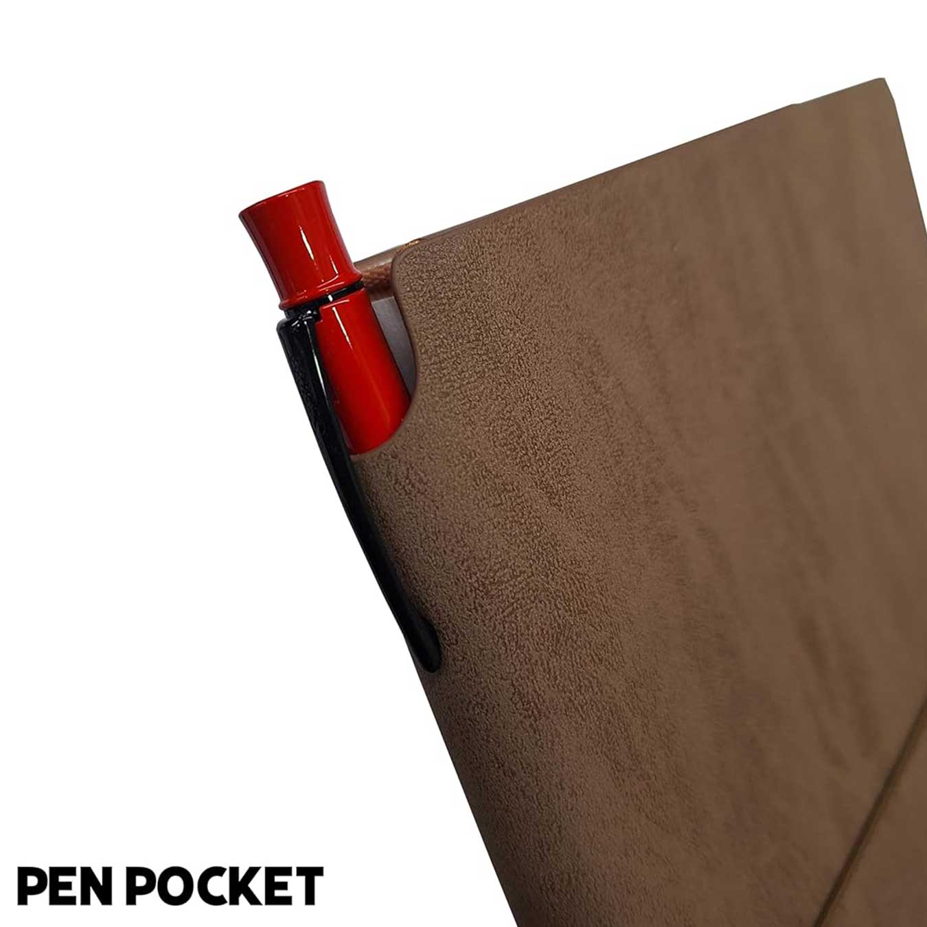 Scrikss | A5 Size | Premium Notebook | Mink Faux Leather Paperback Cover | Ruled