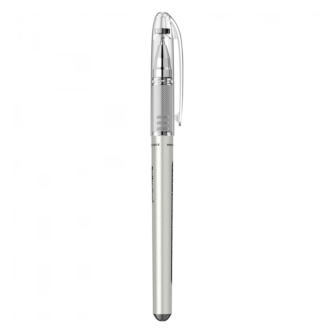 Scrikss | Fitt Gel Pen | Rollerball Pen 0.7 | Box Of 12 | Black