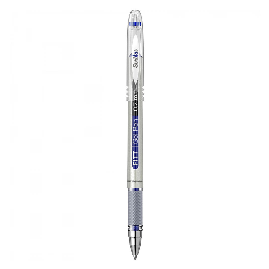 Scrikss | Fitt Gel Pen | Rollerball Pen 0.7 | Box Of 12 | Blue