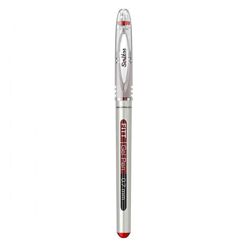 Scrikss | Fitt Gel Pen | Rollerball Pen 0.7 | Box Of 12 | Red