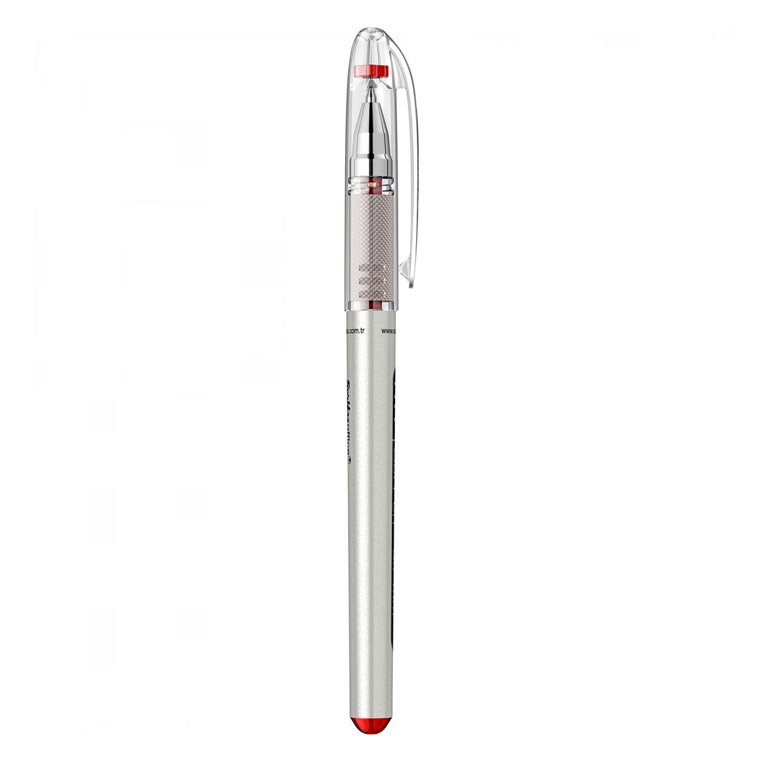 Scrikss | Fitt Gel Pen | Rollerball Pen 0.7 | Box Of 12 | Red