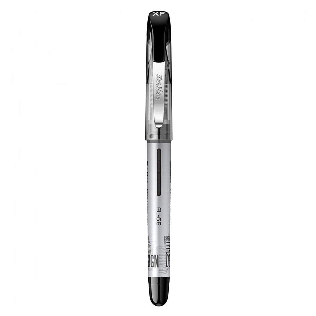Scrikss FL-68 0.6mm Black Fineliner – Box of 12