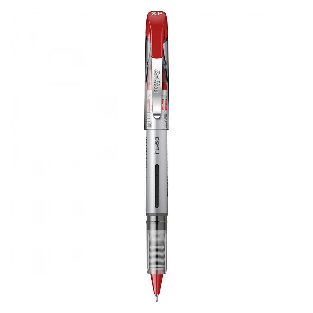 Scrikss | Fl-68 | Fineliner 0.6mm | Box Of 12 | Red
