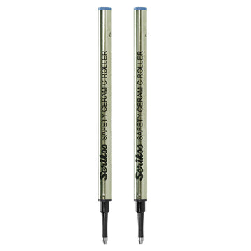 Scrikss | Heritage | Rollerball Pen Refill | Pack Of 2 | Black