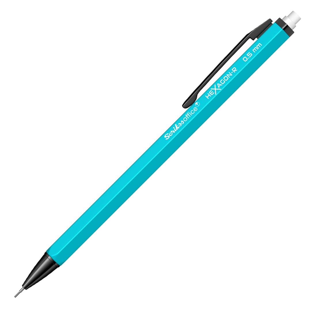 Scrikss Hexagon-R 0.5mm Mechanical Pencil - Blue