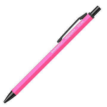 Scrikss Hexagon-R 0.5mm Mechanical Pencil - Neon Pink