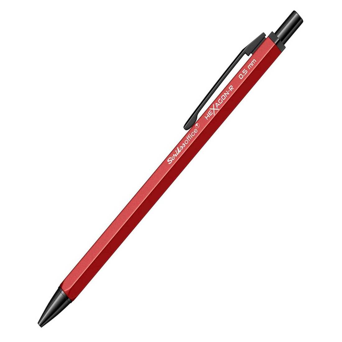 Scrikss Hexagon-R 0.5mm Mechanical Pencil - Red