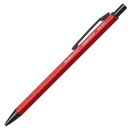 Scrikss Hexagon-R 0.5mm Mechanical Pencil - Red