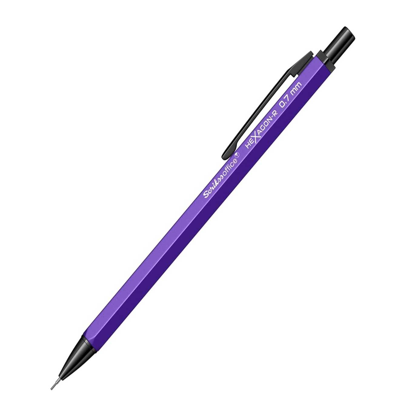 Scrikss | Hexagon-R | Mechanical Pencil | 0.7mm | Purple