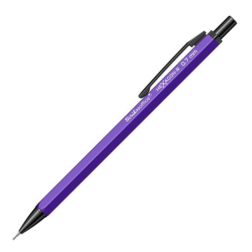 Scrikss | Hexagon-R | Mechanical Pencil | 0.7mm | Purple