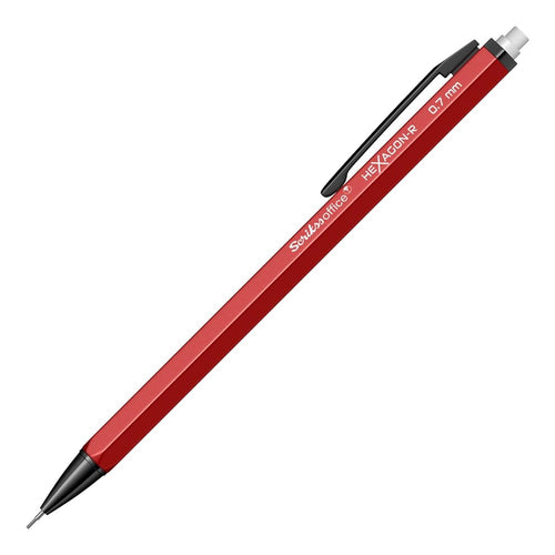 Scrikss Hexagon-R 0.7mm Mechanical Pencil - Red