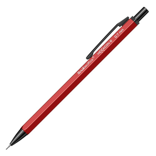 Scrikss Hexagon-R 0.7mm Mechanical Pencil - Red