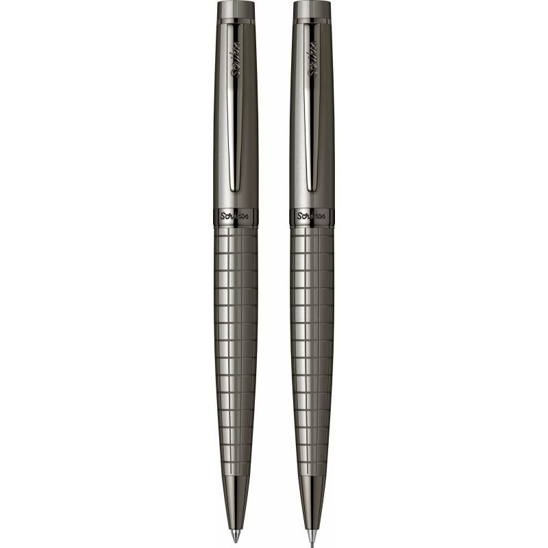 Scrikss Honour 38 Ball Point & Mechanical Pencil Set | Carbon Grey