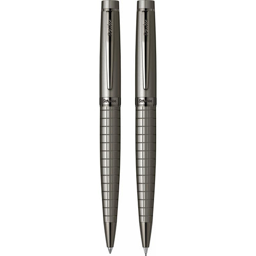 Scrikss Honour 38 Ball Point & Mechanical Pencil Set | Carbon Grey