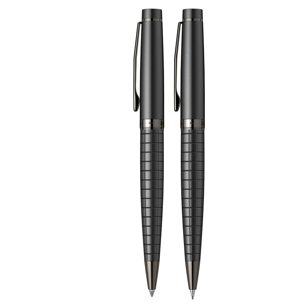 Scrikss Honour 38 Ball Point & Mechanical Pencil Set | Matt Black