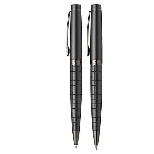 Scrikss Honour 38 Ball Point & Mechanical Pencil Set | Matt Black