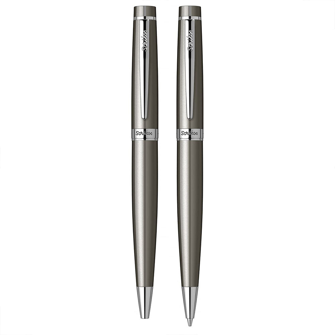 Scrikss Honour 38 Ball Point and 0.7mm Mechanical Pencil Set | Fume