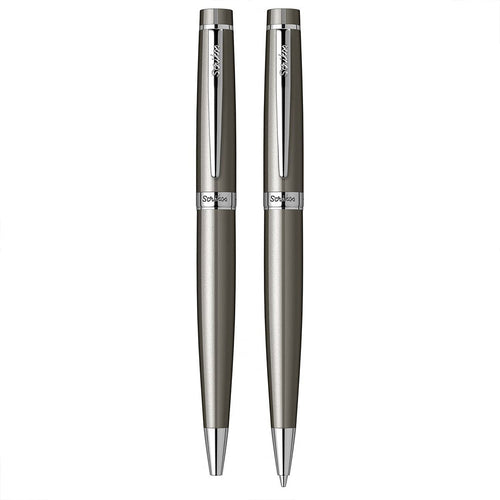 Scrikss Honour 38 Ball Point and 0.7mm Mechanical Pencil Set | Fume