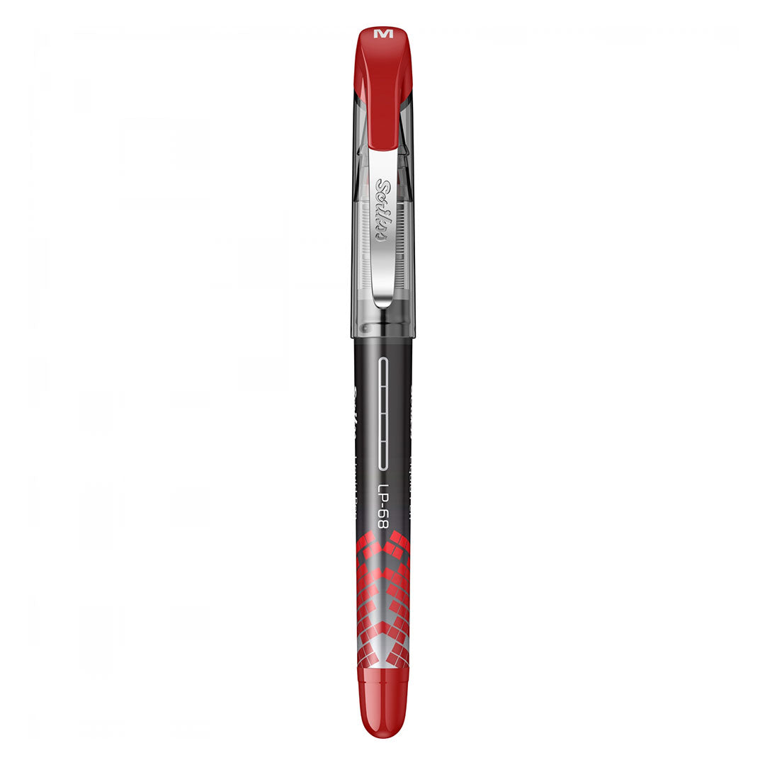 Scrikss | LP-68 | Liquid Pen | Box Of 12 | Red