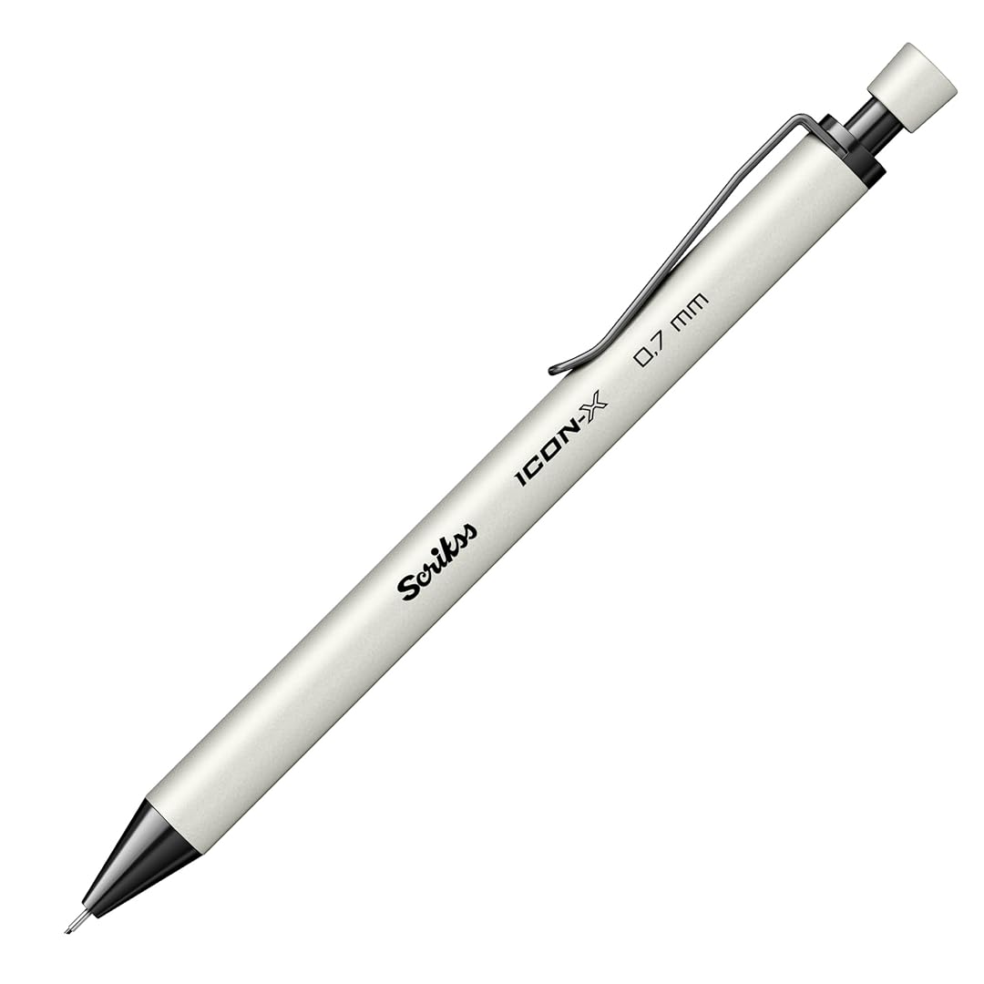 Scrikss | Mechanical Pencil | Icon-x | 0.7mm | White