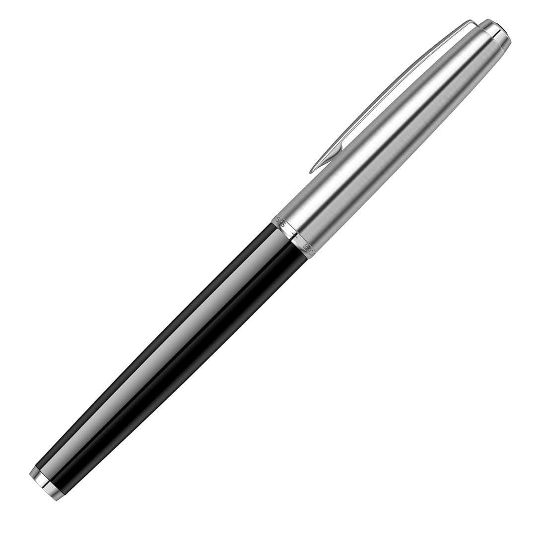 Scrikss Metropolis 800 Rollerball Pen | Black Chrome