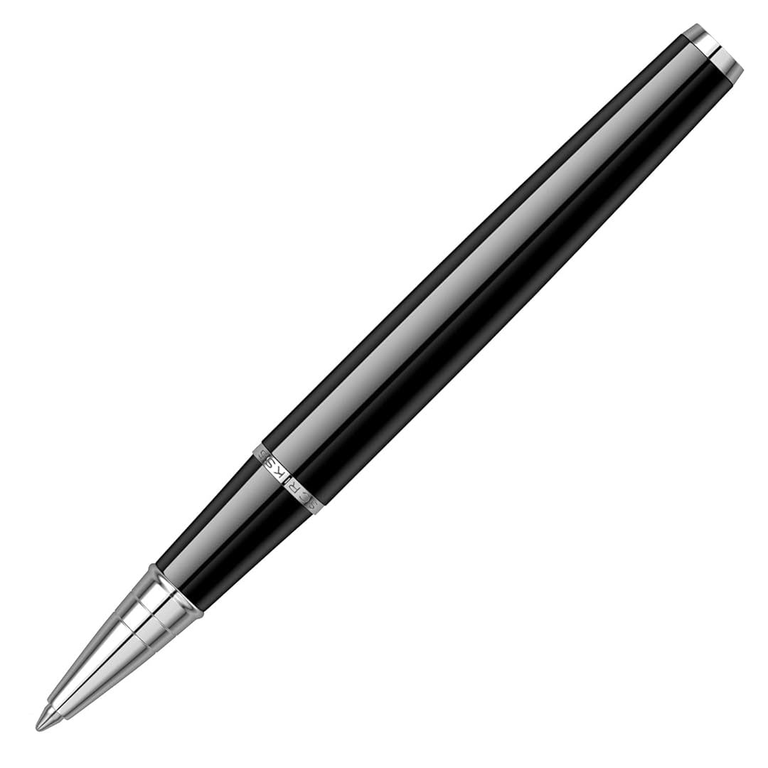 Scrikss Metropolis 800 Rollerball Pen | Black Chrome