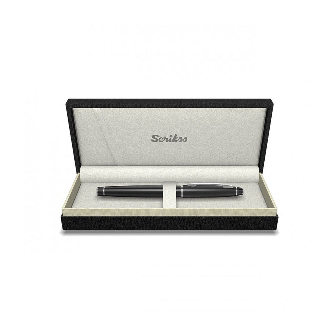 Scrikss Noble 35 Rollerball Pen | Black CT